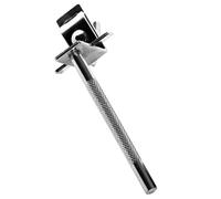 Mikikit Clip para Cencerro de Batería de Metal Sólido y Fácil de Instalar Soporte para Cencerros Grandes Adecuado para Bateristas y Amantes Percusión