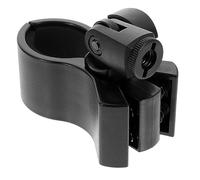 Mikikit Clip para Micrófono Grande Resorte, Material Plástico Resistente, Incluye Tornillo Adaptador 3/8, Soporte Compatible para Micrófonos de Gran Diafragma, Uso Profesional