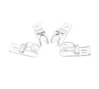 Mikikit Clips para Tiradores De Cortinas Ganchos Enrollables Accesorios para Persianas Clip Decorativo