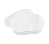 Mikikit Cocedor de Microondas Grande con Tapa para Verduras Arroz y Pescado de Plástico Transparente para Cocción Saludable y Retención de Nutrientes