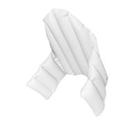 Mikikit Cojín Inflable para Asiento Infantil Portátil Ergonómico Soporte Lumbar Pvc Compacto para Trona y Viajes, Multiuso para Bebés y Adultos,