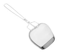 Mikikit Colador de Aceite Inoxidable con Diseño Ergonómico para Colgar Espumadera Multifuncional para Filtrar Grasa Leche de y Utensilio de Cocina Práctico y Ligero