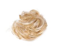 Mikikit Coleteros de Pelo Rizado Postizo para Mujer Moño Desordenado de Peluca con Volumen y Accesorio Elegante para Fiesta y