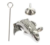 Mikikit Colgante Urna Cenizas para Mascotas Acero Inoxidable con Embudo y Aguja Joyería Memorial Cremación Huesos Perro Gato