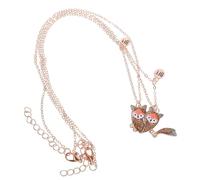 Mikikit Collar Magnético para Niñas Joyería de Amistad Dije de Corazón para Mejores Amigas Collar de Dibujos Animados para Uso Diario