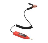 Mikikit Comprobador de para Coche Portátil Tester de Tensión Eléctrica Multifunción para Baterías Sistemas de Ignición y Luces Diseño y Fácil