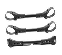 Mikikit Conector Para Cochecito Doble De Aluminio Ajustable Para Bebés Gemelos, Accesorios Para Cochecitos, Uso Parques y Viajes, Paquete De 3 Unidades