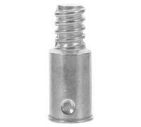 Mikikit Conector Roscado de Aluminio para Mango de Escoba Accesorio Duradero para Reparación y Extensión de Postes Telescópicos de Compatible con Escobas y Mopas de Varilla Metálica