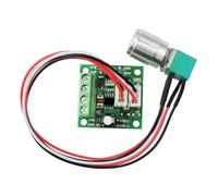 Mikikit Controlador Pwm Ajustable para Motor Dc con Regulador Voltaje y Función Ciclo Trabajo Variable