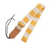 Mikikit Correa para Ukulele de Algodón Ajustable Antideslizante y Resistente Estilo Rayas Cinta de Hombro para Guitarra Eléctrica y Acústica Accesorio Durable para de Cumpleaños