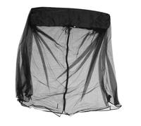 Mikikit Cortina Mosquitera para Columpio Exterior con Malla Práctica y Cierre de Cremallera Cubierta de Toldo para Jardín Protección Ligera para Patio y Terraza