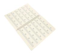 Mikikit Cuaderno de Partituras de Guitarra A4 Portátil Libro de Acordes de Guitarra Papel Resistente y Líneas Claras Cuaderno de Música para Estudiantes y Músicos en Clases y Prácticas