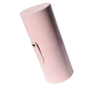 Mikikit Cubo PU en Brochas Capacidad Maquillaje de Gran de Rosa Portátil Organizador Guardar Adecuado Viajar y Pinceles
