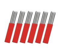 Mikikit Cuchillas Para Microblading 50piezas Acero Precisión Profesional Para Cejas Juego De Agujas Salones Diseño Ergonómico