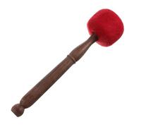 Mikikit Cuenco de Sonido Budista Palo de Madera Hecho a Mano Accesorio para Cuenco Tibetano Tamaño Mediano Suministros para Cánticos y Relajación Yoga