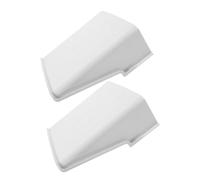 Mikikit de Funda Protectora Fácil Instalación 2 de Plástico Blanco y Protección contra Luz Solar Directa para Cámara Exterior para Uso al Aire Libre