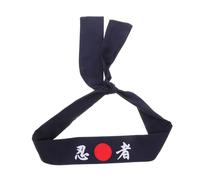 Mikikit Diadema de Chef Japonesa Cinta Cabeza de Karate Accesorio de Karate Diadema de Cocina para Hombre para Disfraz de Chef de Sushi o Disfraz de Ninja