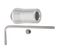 Mikikit Diapasón de Meditación de Amatista Base de Color Púrpura Soporte para Pies de Diapasón Accesorio de Yoga para Meditación y Sanación de Frecuencias