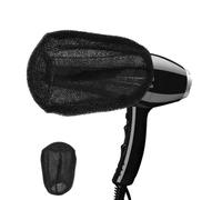 Mikikit Difusor Color Aleatorio para Secador de Pelo de Esponja Resistente al Calor, Accesorio Portátil Diseño Negro y Gran Apertura para Peluquería en Casa y Salón
