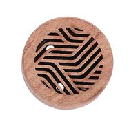 Mikikit Difusor De Aroma Para Coche De Madera Degradado, 1 Unidad, Accesorio De Perfume Para Ventilación De Automóvil, Uso Automóviles y Hogar, Adecuado Para Temporada Todo El Año