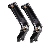 Mikikit Dispositivo de Caída Lenta para Piano 2 Piezas, Amortiguador Metálico Negro, Desacelerador y Protector de Tapa de Teclado para Pianistas y Amantes del Piano