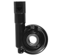 Mikikit Engranaje Impulsor del Velocímetro Alta Dureza de Nylon y Hierro para Scooter Negro Resistente Deformación para Motocicletas