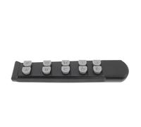 Mikikit Entrenador de Dedos para Guitarra, Ayuda en Ejercicios de Mano y Precisión de Cuerdas, ABS Negro, Adecuado para Practicar Escalas