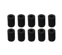 Mikikit Esponja de Prefiltro para Filtro de Acuario Negro de Algodón, Paquete de 10 Piezas para Proteger Filtro y Extender Uso en Acuarios de Agua Dulce y Marina