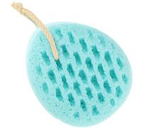 Mikikit Esponja Exfoliante Corporal Azul de Poliéster para Baño, Promueve la Circulación Sanguínea y Limpieza Profunda, Adecuado para Cuidar la Piel Cuerpo