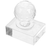 Mikikit Estampador de Presión para Sombras de Ojos y Colorete Herramienta Acrílica Redonda Compacta para Prensado de Polvo Dosificación Precisa y Uso Versátil Maquillaje