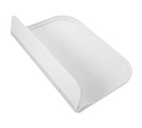 Mikikit Estante De Almacenamiento Plegable Grande para Baño Blanco, Tablero Organizador De Artículos Diversos De PP, Resistente y Compacto, Adecuado para Ordenar Toallas y Ropa, Práctico y Funcional