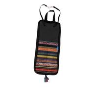 Mikikit Estuche Para Baquetas De Tela Oxford Resistente, Bolsa Portátil Étnica Colorida, Tamaño Mediano, Soporte Adecuado Para Varios Pares y Transporte Conciertos