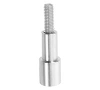 Mikikit Extensión de Soporte para Teléfono Móvil de Motocicleta en Acero Inoxidable Plata Función Antivibración, Montaje Preciso para Manillar de Moto