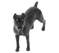 Mikikit Figura de Perro Simulado Realista de Cane Educativo para Decoración de Escritorio Juguete de Aprendizaje Animal