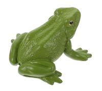 Mikikit Figura de Rana Realista para Niños Juguete Educativo de Animales Material Didáctico Adorno de Decoración Estatua para Educación Temprana