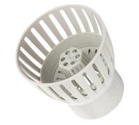 Mikikit Filtro de Piscina para Estanque de Peces, Herramienta de Filtración, Cesta del Filtro de Drenaje, Instalación Fácil, PVC