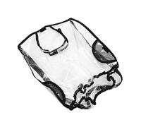 Mikikit Funda de Lluvia y Viento para Portabebés, Protector Transparente Resistente al Agua, Tamaño Compacto para Cochecito de Ñiño, Funda Protectora Exterior para Uso Diario y Clima