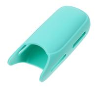 Mikikit Funda Protectora Para Plancha De Pelo y Rizador De Silicona Antideslizante, Aislamiento Térmico, Tamaño , Color Verde Claro, Soporte Seguro Para Cuidado Capilar Hogar