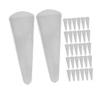 Mikikit Funda Protectora para Tijeras Transparente PVC Protector de Tijeras Estuche Práctico para Cocina y de Costura Diario