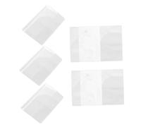 Mikikit Fundas para Pasaporte Impermeables Transparentes Pack 5 Piezas Plástico Protector Resistente al Agua para Viajeros Uso en Equipaje Documentos Seguro