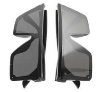 Mikikit Gafas de Sol Playeras Unisex Negras y Tintadas 2 Piezas Lentes de Alta Definición Protección UV para Vacaciones Fiestas Hawaianas y Actividades al Aire Libre