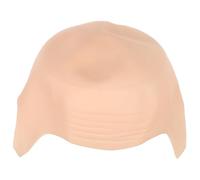 Mikikit Gorro Calvo de Goma para Disfraz Halloween Cosplay y Teatro Talla Única Ajustable Color Piel Extendido Accesorio Realista para Caracterización y Efectos Obsequios