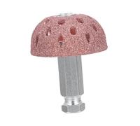 Mikikit Herramienta de Pulido para Neumáticos con Rueda de Esmerilado Grueso de Aleación de Tungsteno y Varilla de Hexagonal Rueda de Pulido Resistente para Reparación de Neumáticos