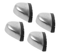 Mikikit Insertos de Puntera de Seguridad para Zapatos Talla 40, Protectores Anti-Impacto y Anti-pinchazos Goma, 2 Pares para Calzado Laboral y Botas de Trabajo