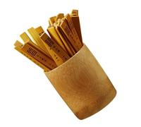 Mikikit Juego de Adivinación Chino con 64 Varillas de Bambú y Cubo Alto Set Tradicional para Enseñanza de I Ching Utilería Vintage para Hogar Reuniones y Prácticas Espirituales