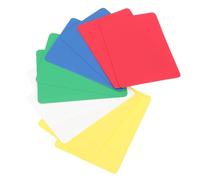 Mikikit Juego de Cartas de Corte para Póker Profesional, 10 Unidades de Plástico, 8,7 X 6,4 CM, para Barajar en Partidas de Texas Hold'em y Juegos Sociales