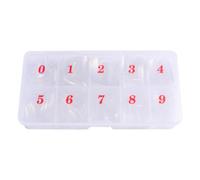 Mikikit Juego de Uñas Francesas Postizas Transparentes Desmontables con Clipper de Acero Inoxidable y Pegatinas para Uñas Kit para Hacer en Fiestas y Eventos