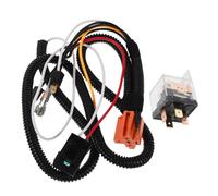 Mikikit Kit de Arnés de Cableado para Relé de Bocina de Coche Resistente la Intemperie con Divisor y Convertidor para Instalación Rápida Vehículos Barcos y Camiones