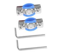 Mikikit Kit de Reparación Profesional para Silla de Oficina Abrazadera Ajustable de Acero Inoxidable Accesorio para Detener Hundimiento y Ajustar Altura Incluye Llave Compatible