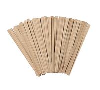 Mikikit Lazos Para Bolsas De Pan Multifunción De Papel Kraft 12 Cm Resistentes y Flexibles Ataduras De Torsión Portátiles Para Dulces y Festivales Pack 1000 Unidades